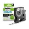 Nastro per etichette originale Dymo D1 45013 per etichettatrice - Testo nero su sfondo bianco - Larghezza 12 mm x 7 metri - S072