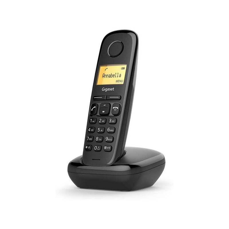 Telefono cordless Gigaset A170 Dect con ID chiamante - Blocco tastiera - Controllo volume Telefono cordless Gigaset A170 Dect con ID chiamante - Blocco tastiera - Controllo volume