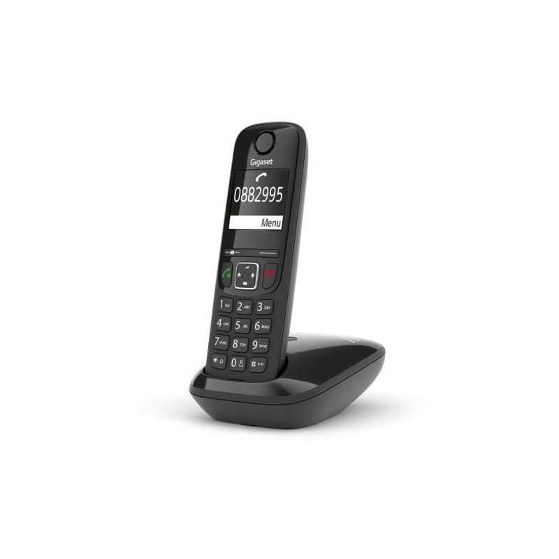 Telefono cordless Gigaset AS690 Dect - Schermo bianco e nero - Controllo volume - Ottima durata della batteria Telefono cordless Gigaset AS690 Dect - Schermo bianco e nero - Controllo volume - Ottima durata della batteria