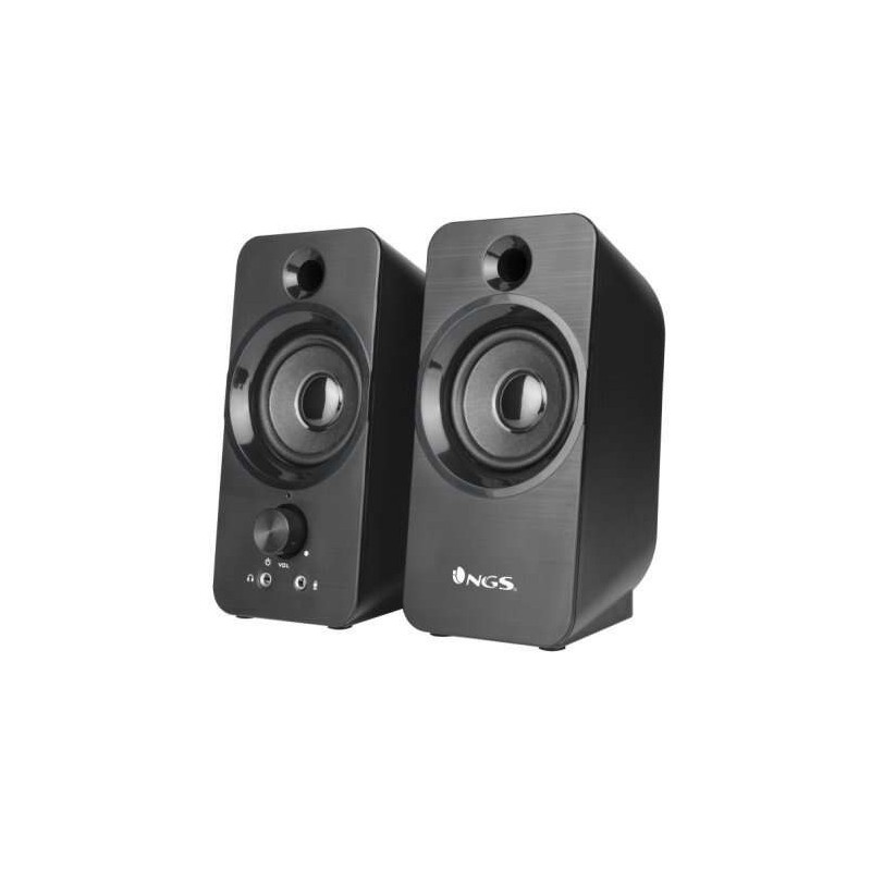 NGS Altavoces Multimedia USB 2.0 12W - Conexion Jack 3.5mm - Controles en Altavoz NGS Altavoces Multimedia USB 2.0 12W - Conexion Jack 3.5mm - Controles en Altavoz