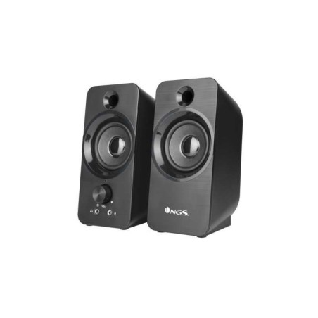 NGS Altavoces Multimedia USB 2.0 12W - Conexion Jack 3.5mm - Controles en Altavoz