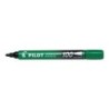 Pilot Rotulador Permanente 100 - Punta Fina de Bala 4,5mm - Trazo 1mm - Color Verde