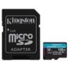 Kingston Micro SDXC Scheda 128 GB UHS-I U3 V30 Classe 10 170 MB/s Canvas Go Plus con adattatore