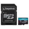 Kingston Micro SDXC Scheda 256 GB UHS-I U3 V30 Classe 10 170 MB/s Canvas Go Plus con adattatore