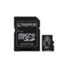 Kingston Micro SDXC Scheda 256GB Classe 10 100MB/s Canvas Select Plus + Adattatore SD