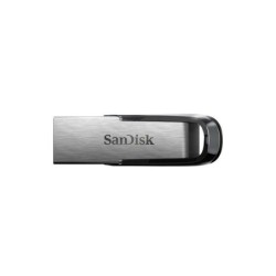 Sandisk Ultra Flair Memoria USB 3.0 64GB - Senza Cover - Colore Acciaio/Nero (Pendrive)