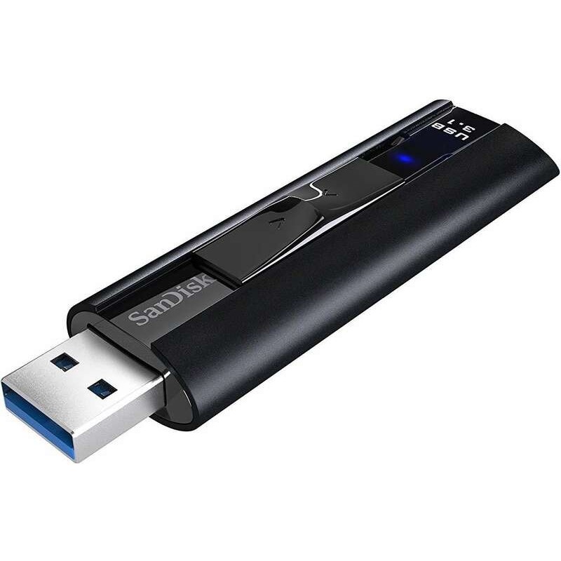 Sandisk Extreme Pro USB 3.1 Memoria 128 GB 420 MB/s - Nero (Pendrive) Sandisk Extreme Pro USB 3.1 Memoria 128 GB 420 MB/s - Nero (Pendrive)