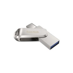 Sandisk Ultra Dual Drive Luxe Memoria USB-C y USB-A 32GB - Hasta 150MB/s de Lectura - Diseño Metalico (Pendrive)
