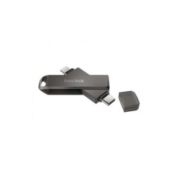 Unità flash Sandisk IXpand Luxe USB-C e Lightning da 256 GB - Nero (Pendrive)