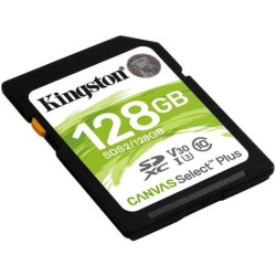 Scheda Kingston SDXC 128 GB UHS-I Classe 10 100 MB/s Canvas Select Plus