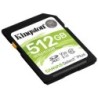 Scheda Kingston SDXC 512 GB UHS-I Classe 10 100 MB/s Canvas Select Plus