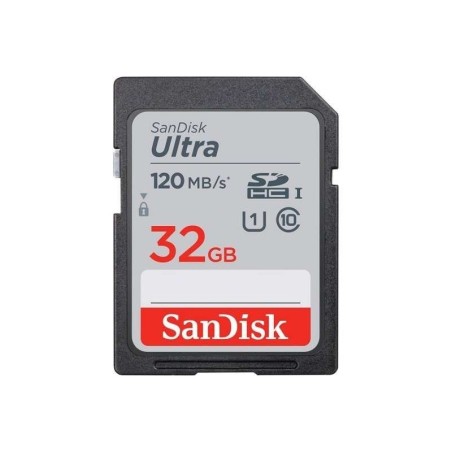 Scheda Sandisk Ultra SDHC 32 GB UHS-I Classe 10 120 MB/s