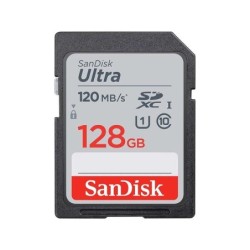 Scheda Sandisk Ultra SDXC 128 GB UHS-I Classe 10 120 MB/s