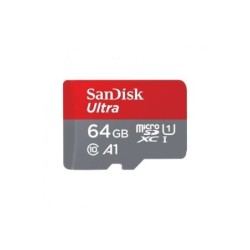 Scheda Sandisk Ultra Micro SDXC 64 GB UHS-I U1 A1 Classe 10 120 MB/s
