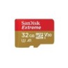Sandisk Extreme Tarjeta Micro SDHC 32GB UHS-I U3 A1 Clase 10 100MB/s + Adaptador SD