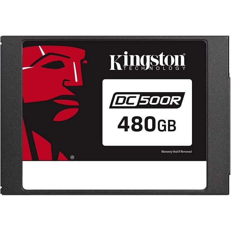 Kingston Data Center DC500R Disco Duro Solido SSD 2.5" 480GB 3D TLC SATA 3 Kingston Data Center DC500R Disco Duro Solido SSD 2.5" 480GB 3D TLC SATA 3