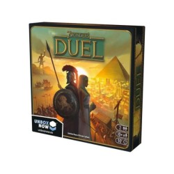 7 Wonders Duel Juego de Tablero - Tematica Historia - 2 Jugadores - A partir de 10 Años - Duracion 30min. aprox.