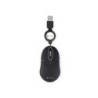 NGS Sin Raton USB 1000dpi - Cable Retractil - 3 Botones - Uso Ambidiestro - Color Negro