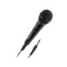 Microfono NGS Singer Fire - Pulsante On/Off - Jack 6,3 mm - Cavo 3 m - Colore nero