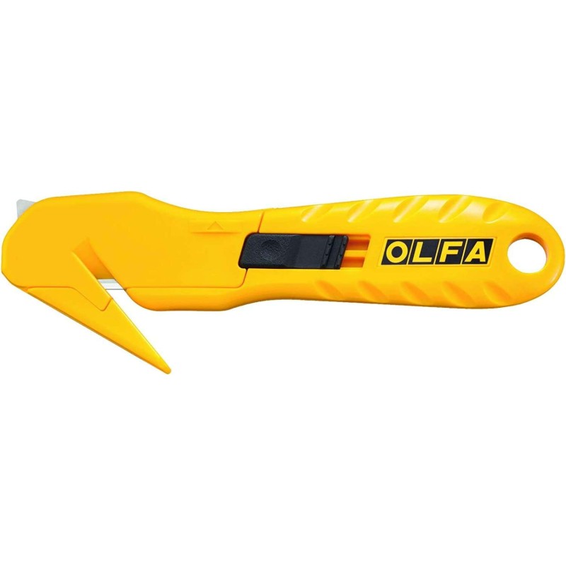 Olfa SK-10 Cuchilla de Seguridad con Hoja Oculta - Acero Inoxidable - Maxima Seguridad - Uso Ambidiestro Olfa SK-10 Cuchilla de Seguridad con Hoja Oculta - Acero Inoxidable - Maxima Seguridad - Uso Ambidiestro