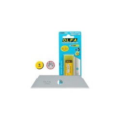Olfa Pack de 5 Cuchillas de Respuesto para Cutters Olfa SK-2 - Acero Inoxidable