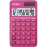 Calcolatrice tascabile Casio SL-310UC - Calcolo delle imposte - Schermo LCD a 10 cifre - Solare e batterie - Colore rosso