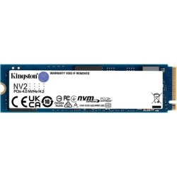 Disco rigido solido Kingston NV2 SSD M2 2TB PCIe 4.0 NVMe generazione 4x4