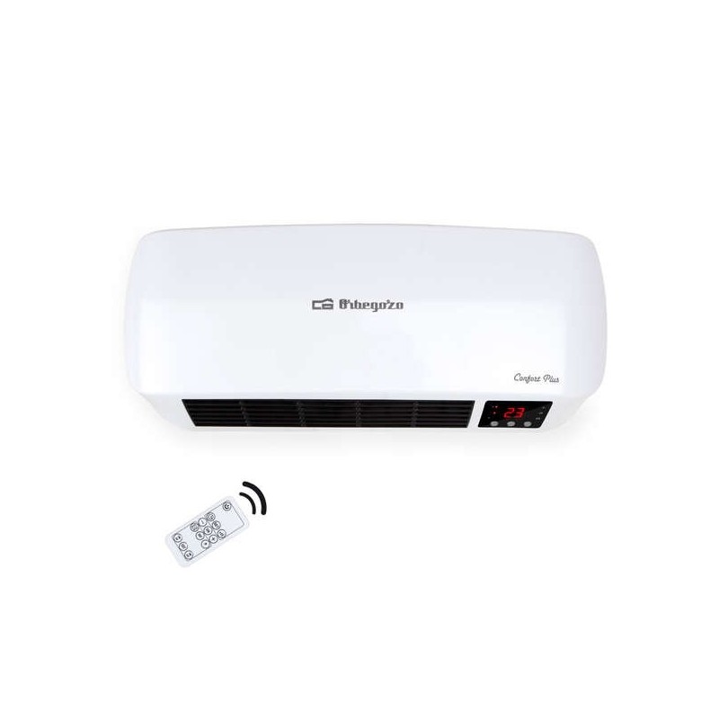 Scaldabagno split in ceramica Orbegozo SP 6000 - IP-22 - 2000W - Programmabile - Controllo remoto - Risparmio energetico - Sicur Scaldabagno split in ceramica Orbegozo SP 6000 - IP-22 - 2000W - Programmabile - Controllo remoto - Risparmio energetico - Sicur