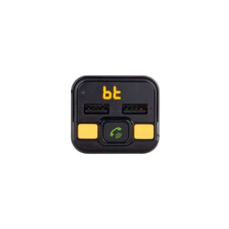 Trasmettitore FM per auto NGS Spark Curry - 206 canali - Frequenze 87,5 - 108,0 MHz - Porta di ricarica USB 2,4 A