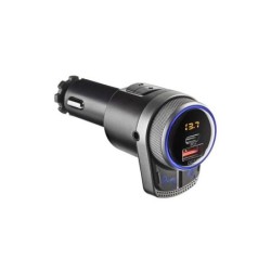 Trasmettitore FM NGS Bt Hero per auto/camion Bluetooth - Schermo LED - Vivavoce - Frequenze da 87,5 a 108,0 MHz - USB-C PD 24 W