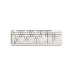 Tastiera USB NGS Spike - 12 tasti multimediali - Cavo da 1,40 m - Colore bianco