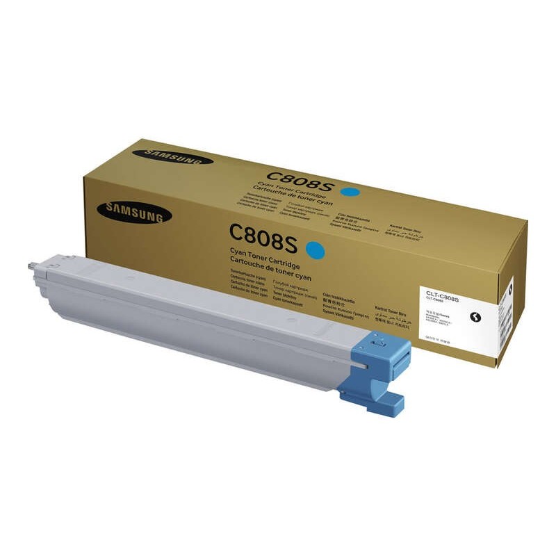 Cartuccia toner ciano originale Samsung CLT-C808S - SS560A Cartuccia toner ciano originale Samsung CLT-C808S - SS560A