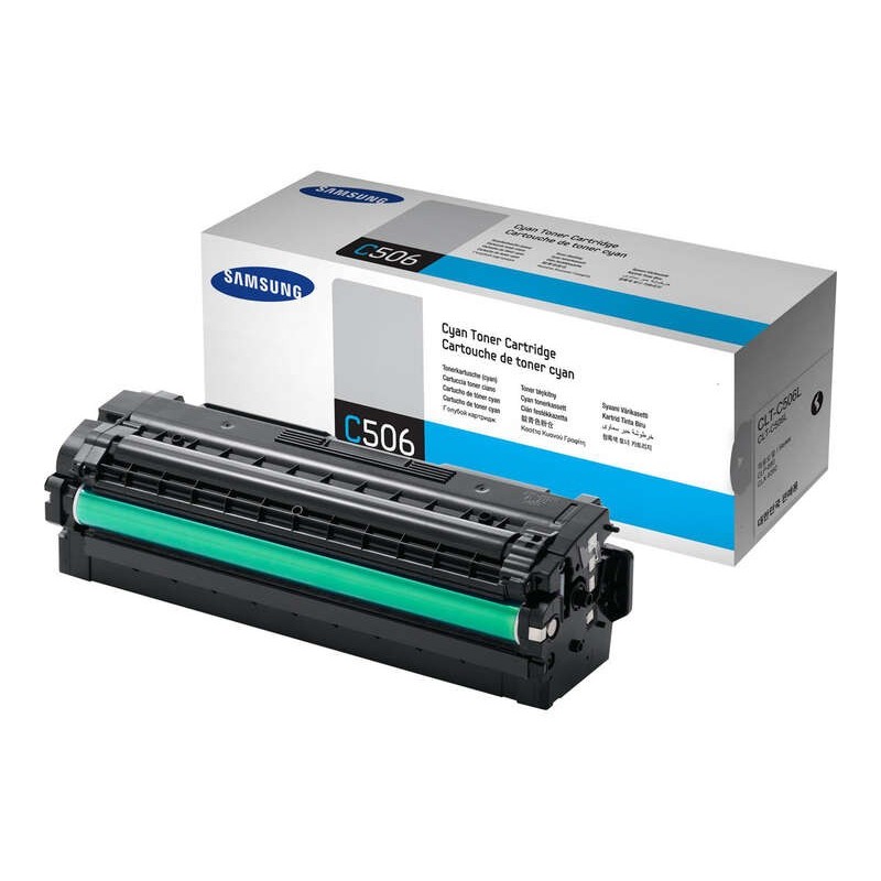 Cartuccia toner ciano originale Samsung CLP680/CLX6260 - CLT-C506L/SU038A Cartuccia toner ciano originale Samsung CLP680/CLX6260 - CLT-C506L/SU038A