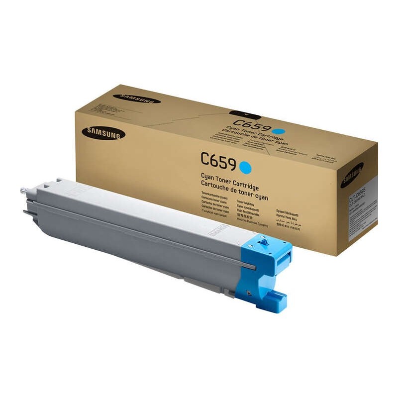 Cartuccia toner ciano originale Samsung CLT-C659S - SU093A Cartuccia toner ciano originale Samsung CLT-C659S - SU093A