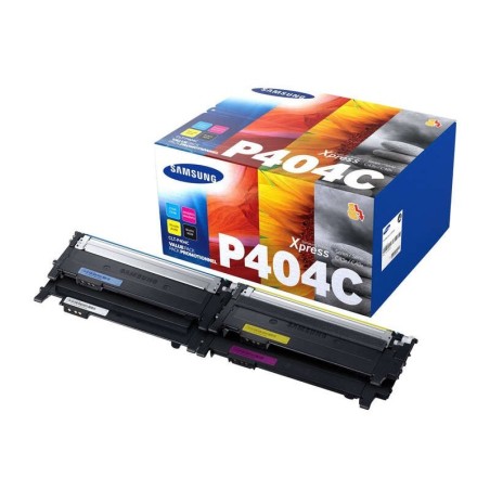 Confezione da 4 cartucce toner originali Samsung CLT-P404C - SU365A