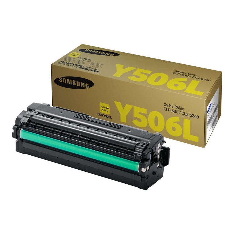 Cartuccia toner giallo originale Samsung CLP680/CLX6260 - CLT-Y506L/SU515A Cartuccia toner giallo originale Samsung CLP680/CLX6260 - CLT-Y506L/SU515A