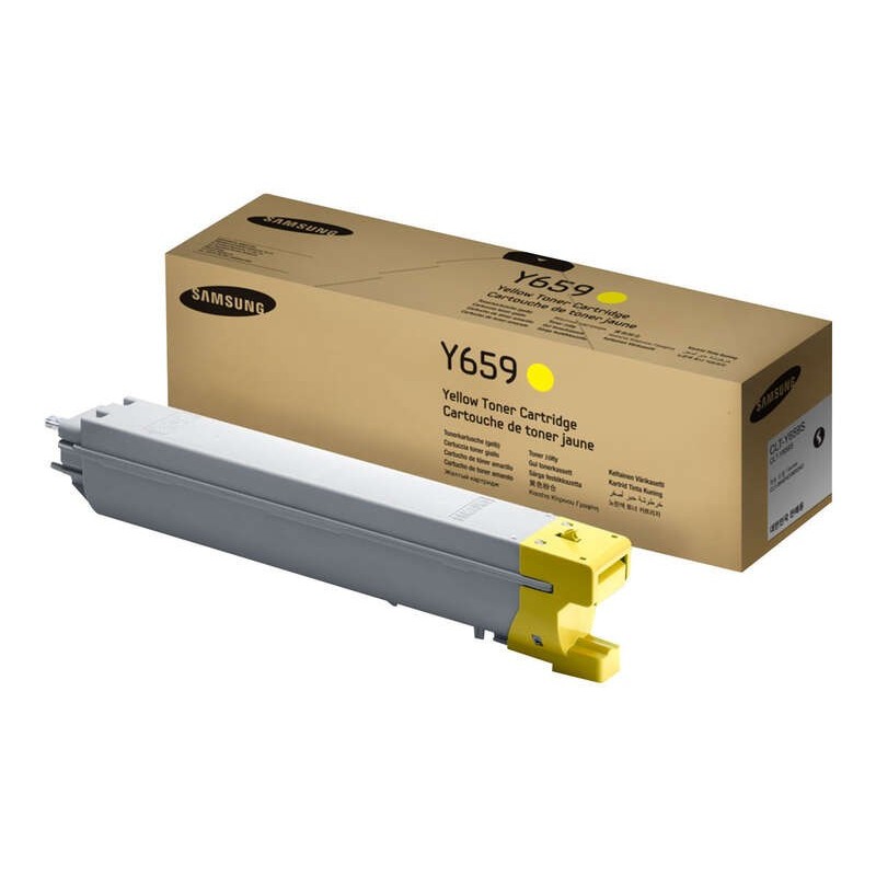 Cartuccia toner giallo originale Samsung CLT-Y659S - SU570A Cartuccia toner giallo originale Samsung CLT-Y659S - SU570A