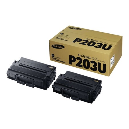 Confezione da 2 cartucce toner originali Samsung MLT-P203U nere - SV123A