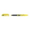 Evidenziatore cancellabile Pilot Frixion Light - Punta in fibra a scalpello - Tratto da 1 mm/3,5 mm - Colore giallo 12pz 12pz