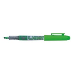 Pilot Rotulador Marcador V-Light - Punta Biselada 3.60mm - Trazo de 3.30mm - Color Verde