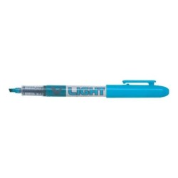 Pilot Rotulador Marcador V-Light - Punta Biselada 3.60mm - Trazo de 3.30mm - Color Azul
