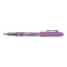 Pennarello Pilot V-Light - Punta a scalpello da 3,60 mm - Tratto 3,30 mm - Colore viola 12pz 12pz