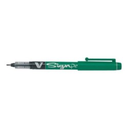 Pennarello Pilot V-Sign Punta Fine - Punta Fine 2 mm - Tratto 0,6 mm - Colore Verde 12pz 12pz