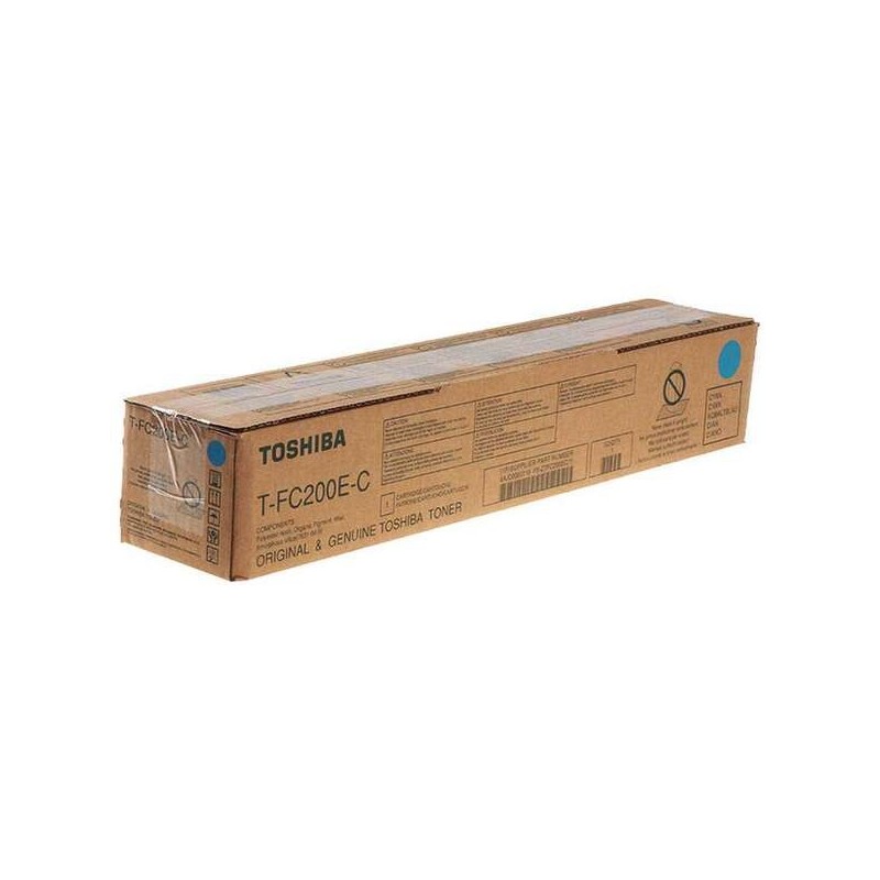 Cartuccia toner originale ciano Toshiba T-FC200EC - 6AJ00000259/6AJ00000195/6AJ00000119 Cartuccia toner originale ciano Toshiba T-FC200EC - 6AJ00000259/6AJ00000195/6AJ00000119