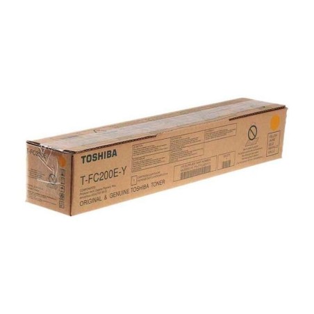 Cartuccia toner giallo originale Toshiba T-FC200EY - 6AJ00000262/6AJ00000198/6AJ00000131