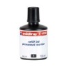 Edding T100 Bote de Recarga para Rotulador Permanente - Capacidad 100ml - Color Negro
