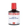 Edding T100 Bote de Recarga para Rotulador Permanente - Capacidad 100ml - Color Rojo