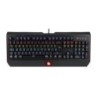 Tastiera meccanica USB Talius Gaming - Tasti rossi Outemu - Illuminazione LED RGB - Antighosting - Cavo da 1,80 m - Colore nero