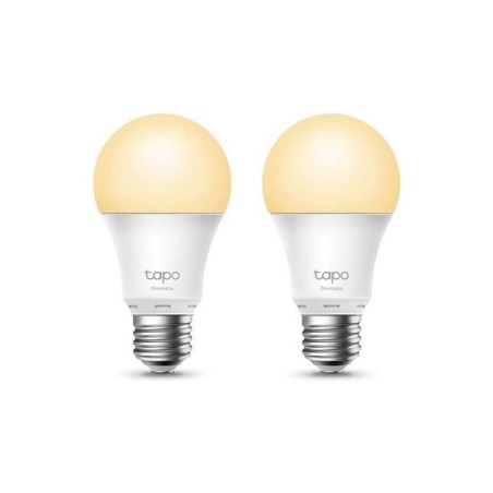 Confezione da 2 lampadine Smart Wi-Fi dimmerabili TP-Link - Calendario - Controllo vocale - Controllo remoto - Modalità Assenza 
