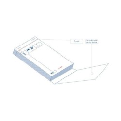 Modello a strisce triplicate 10x15 del libro dei comandi 10pz 10pz